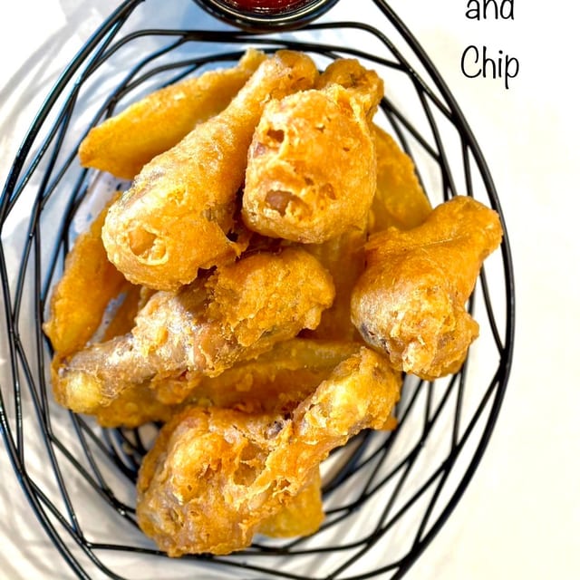 Chicken and Chips.