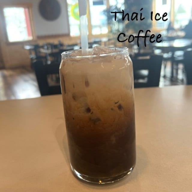 Thai Iced Coffee.
