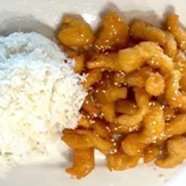 Orange Chicken.