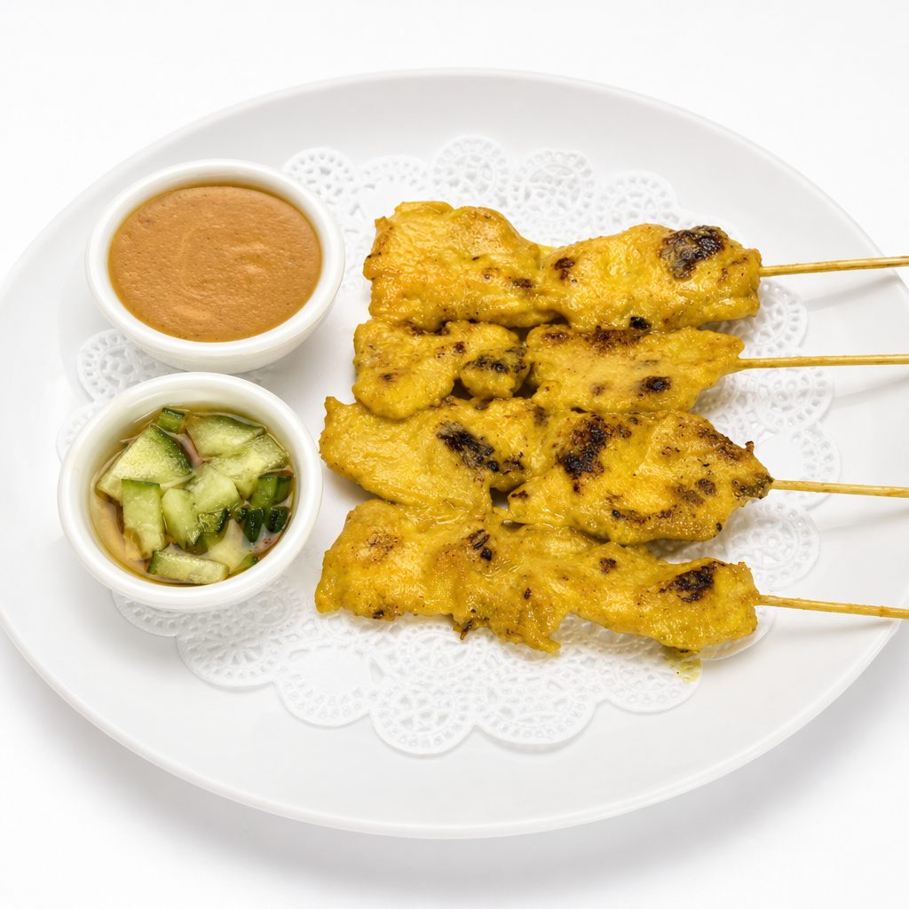 Satay Chicken.