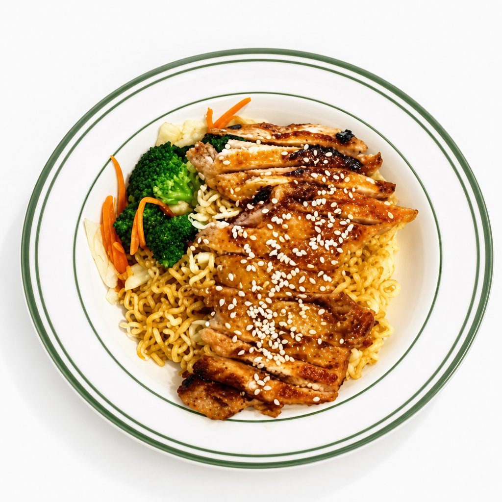 Teriyaki Noodle Bowl.
