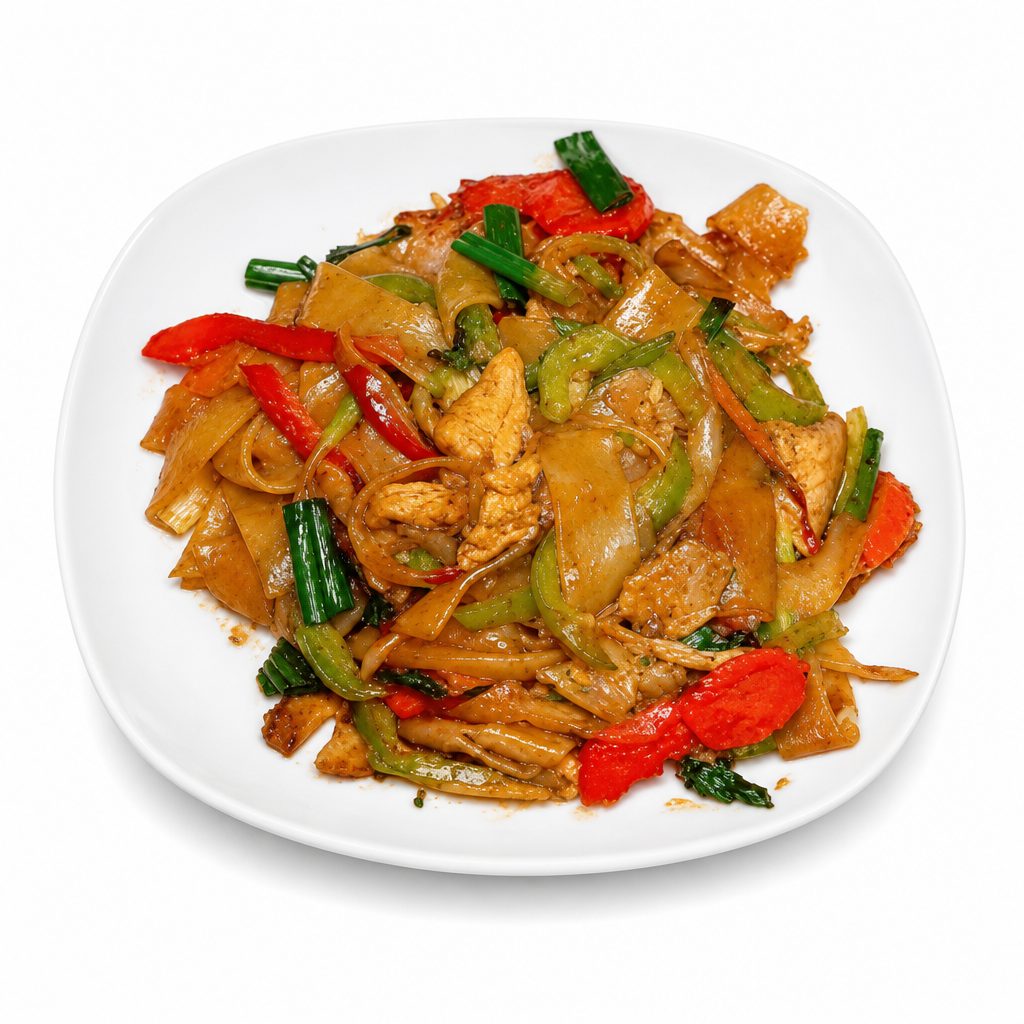Drunken Noodles (Pad Kee Mao).
