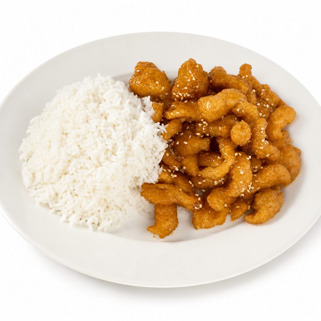 Orange Chicken.
