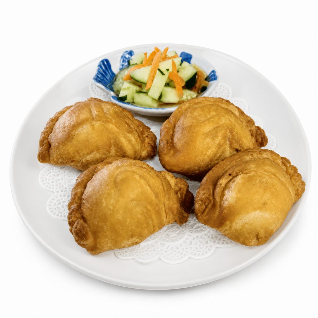 Curry Puff Chicken.