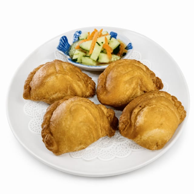 Curry Puff Chicken.