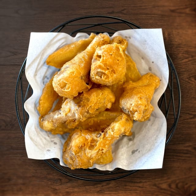 Chicken and Chips.
