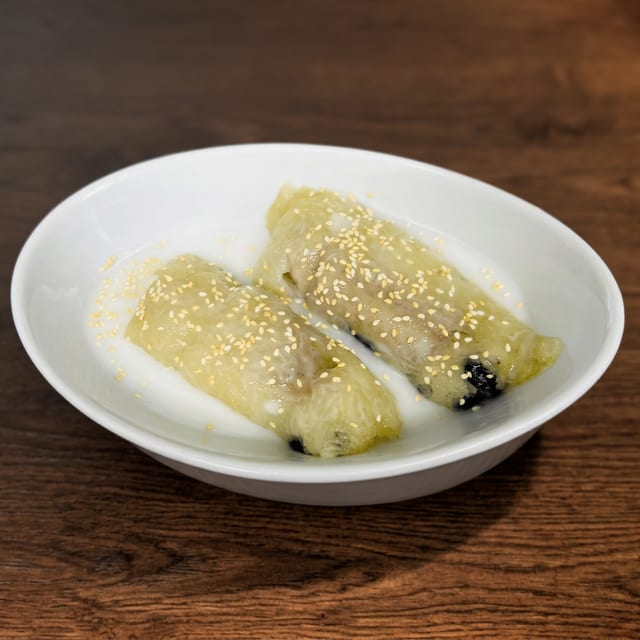 Taro Sticky Rice.