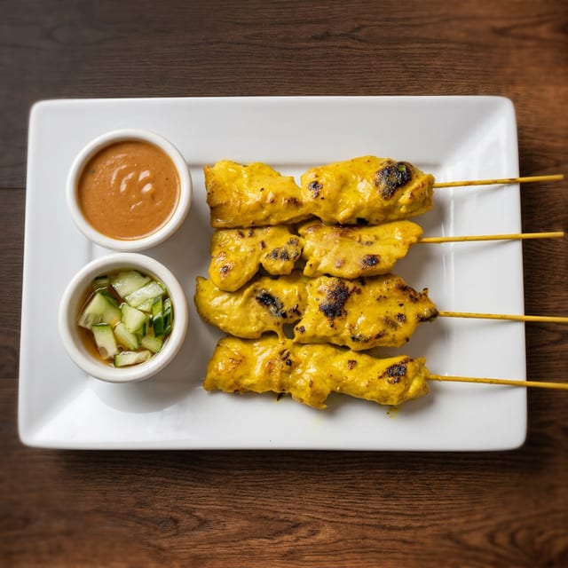 Satay Chicken.
