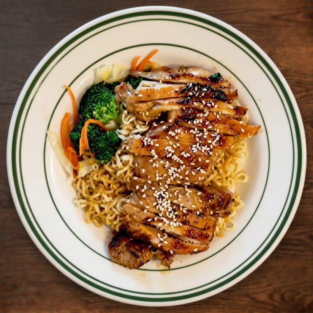 Teriyaki Noodle Bowl.