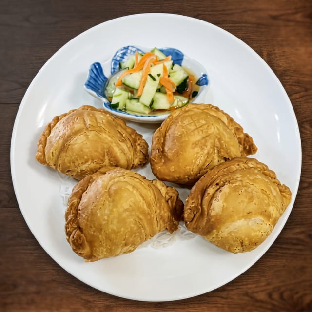 Curry Puff Chicken.